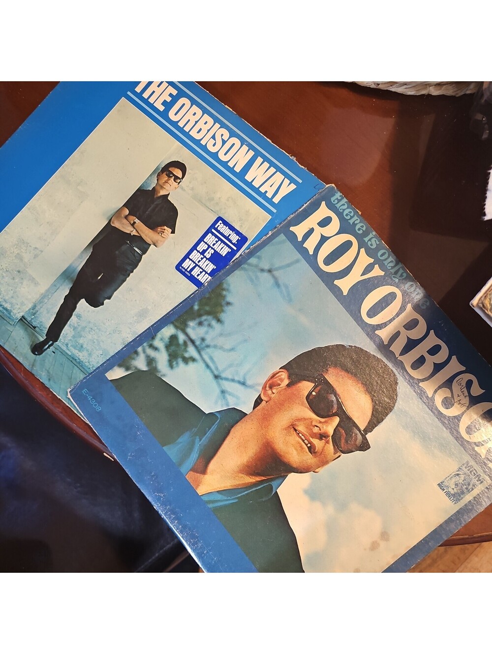2 LP Roy Orbison "The Orbison Way" & "There Is Only One" ORIGINAL FAIR DISC MGM